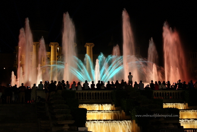 Magic Fountain, Barcelona Spain